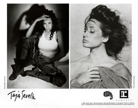 Taja Sevelle Promo Print