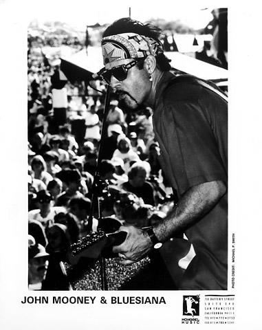 John Mooney & Bluesiana Promo Print