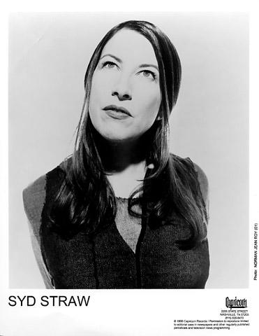 Syd Straw Promo Print