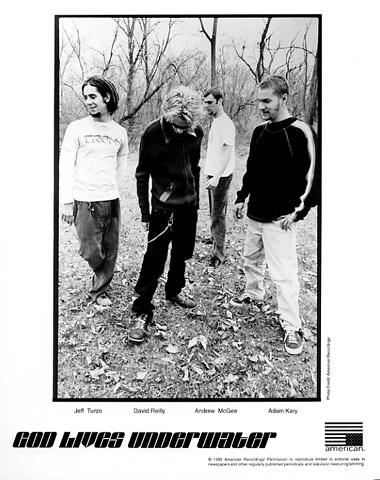 God Lives Underwater Promo Print