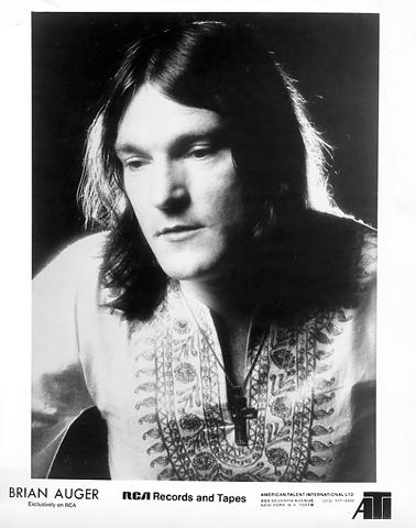 Brian Auger Promo Print