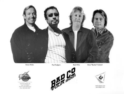 Bad Company Promo Print