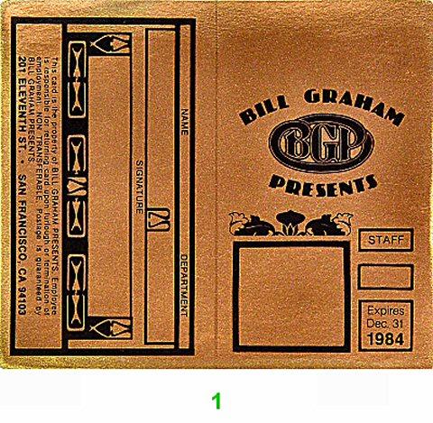 Bill Graham Presents Laminate