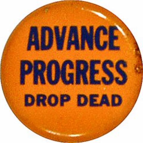 Advance Progress Drop Dead Pin