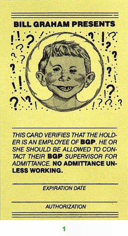 Bill Graham Presents Laminate