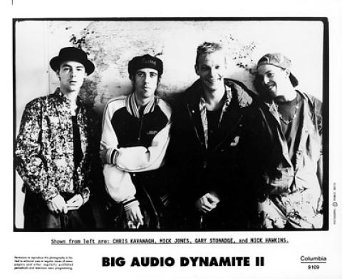 Big Audio Dynamite II Promo Print