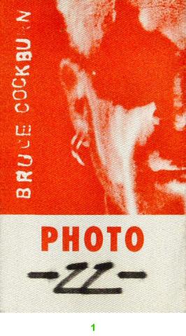 Bruce Cockburn Backstage Pass