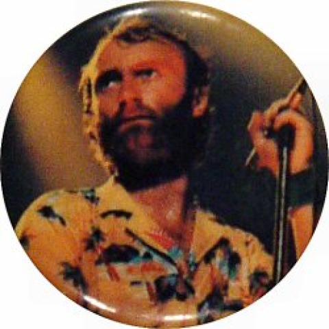 Phil Collins Pin
