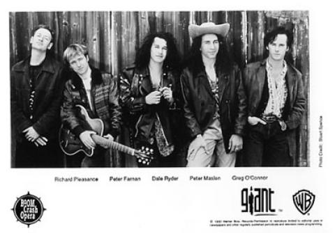 Boom Crash Opera Promo Print