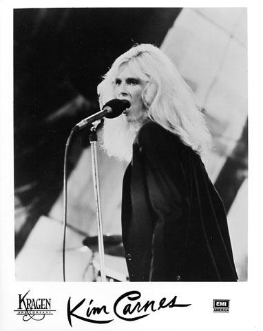Kim Carnes Promo Print