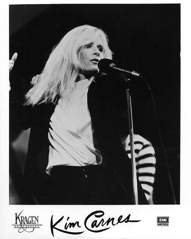 Kim Carnes Promo Print