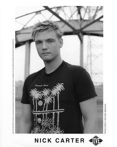 Nick Carter Promo Print