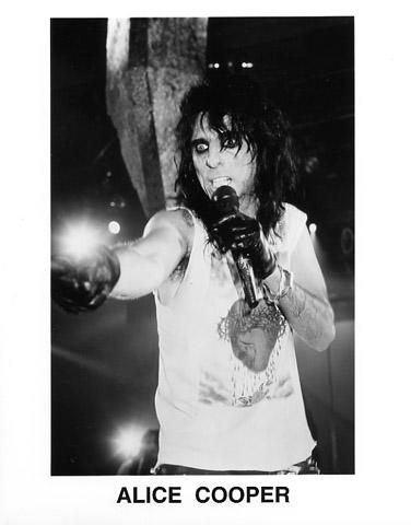 Alice Cooper Promo Print