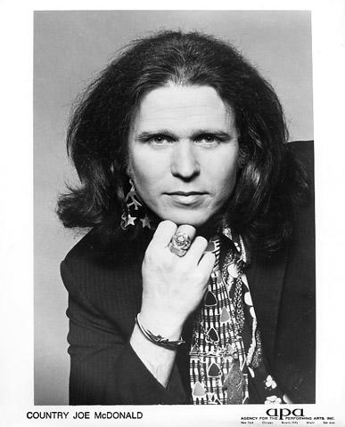 Country Joe McDonald Promo Print