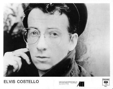 Elvis Costello Promo Print