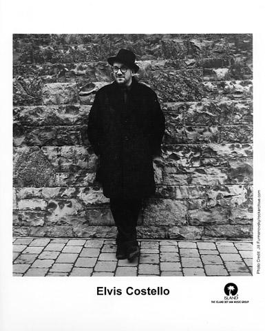 Elvis Costello Promo Print