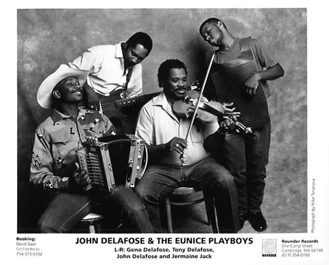 John Delafose & Eunice Playboys Promo Print