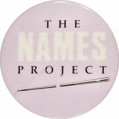 The Names Project Pin