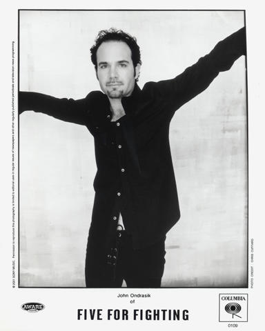 Five for Fighting Promo Print