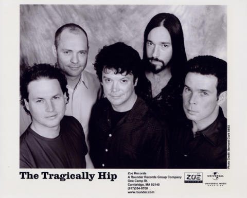 The Tragically Hip Promo Print