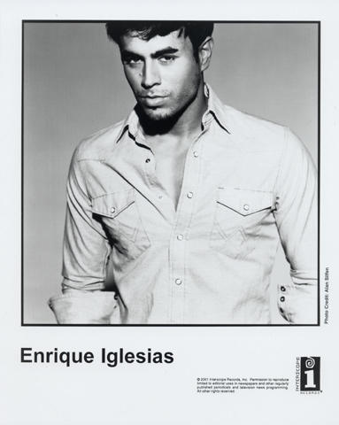 Enrique Iglesias Promo Print