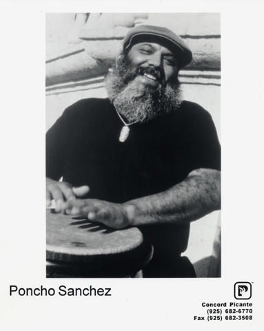 Poncho Sanchez Promo Print