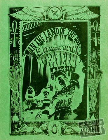 Grateful Dead Handbill