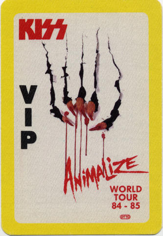 Kiss Backstage Pass