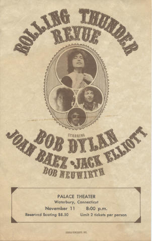 Bob Dylan Handbill