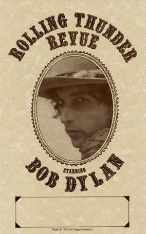 Bob Dylan Handbill