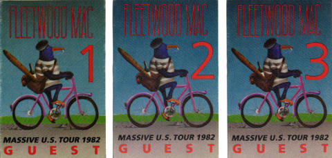 Fleetwood Mac Backstage Pass