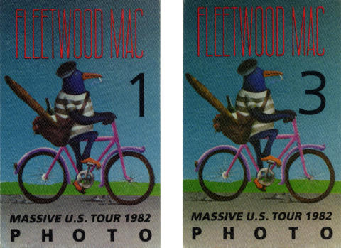 Fleetwood Mac Backstage Pass