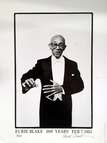 Eubie Blake 100 Year Birthday Celebration Poster
