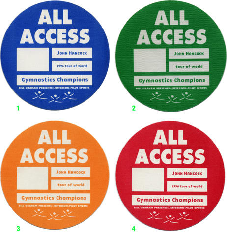 Amanda Borden Backstage Pass