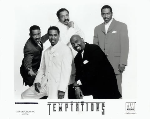 The Temptations Promo Print
