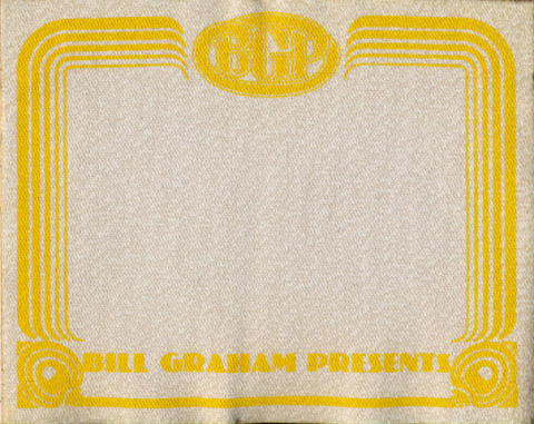 Bill Graham Presents Backstage Pass
