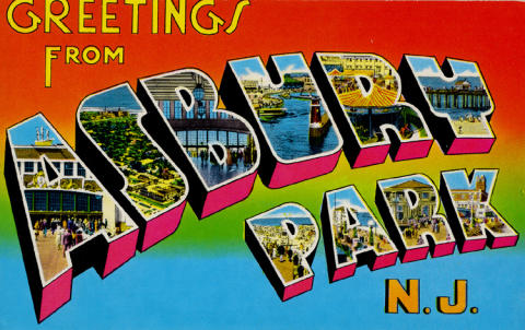 Bruce Springsteen Postcard