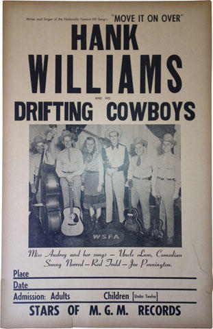 Hank Williams Poster