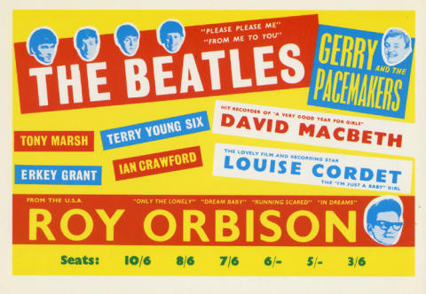 The Beatles Postcard