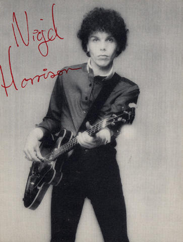 Nigel Harrison Handbill