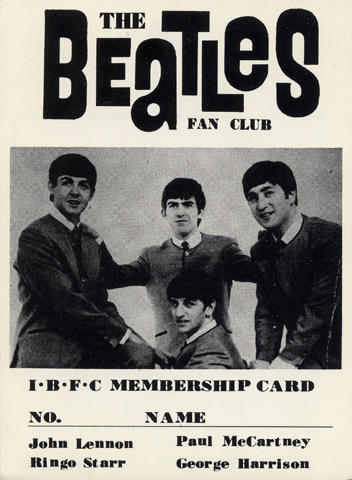 The Beatles Handbill