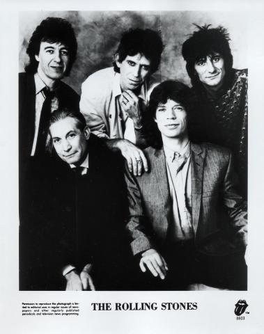 The Rolling Stones Promo Print