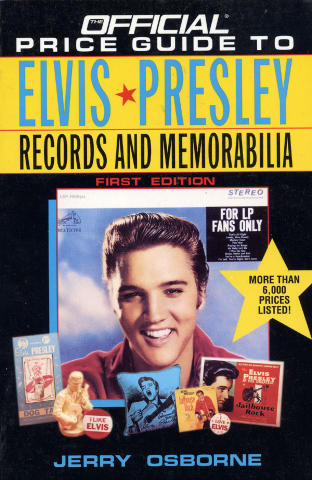 Price Guide to Elvis Memorabilia