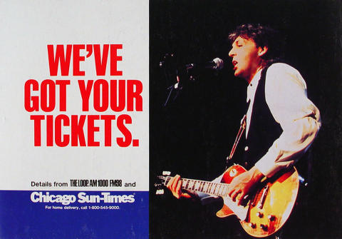 Paul McCartney Poster