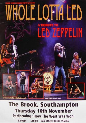 Whole Lotta Led Handbill