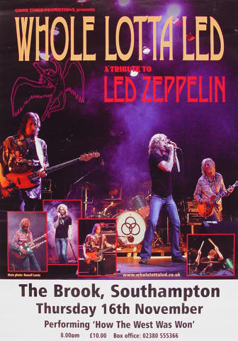 Whole Lotta Led Poster