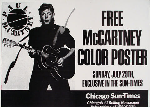 Paul McCartney Poster