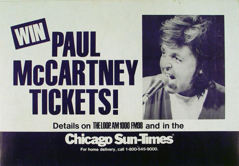Paul McCartney Poster