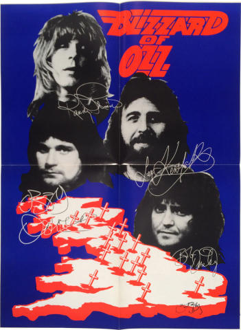 Blizzard of Ozz Poster
