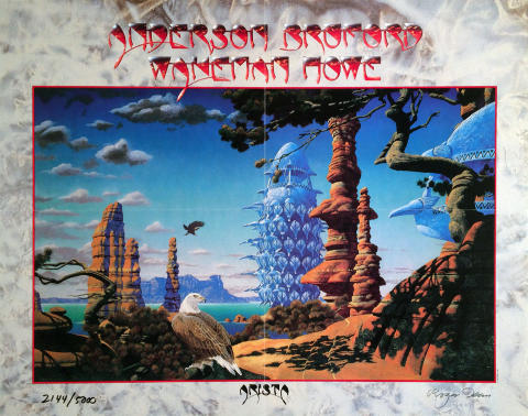 Anderson Bruford Wakeman Howe Poster